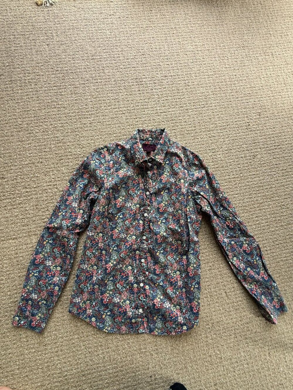 Floral Button Down Shirt